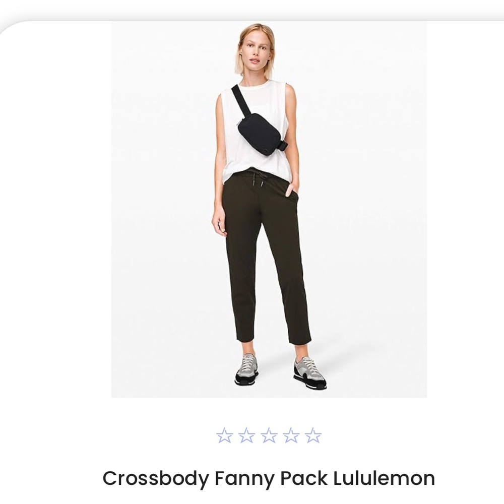 lululemon crossbody/ fanny pack